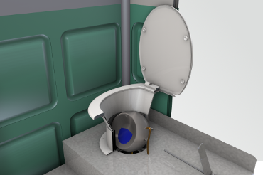 NIC - portable toilets for underground mines 